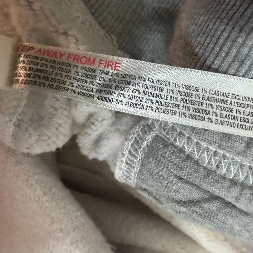 FP Movement by Free People Making It Sweatpants Bib Overalls Grey Combo Size XS - Picture 6 of 8